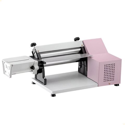 Cilindro Laminador Elétrico Malta 28 Cm com Cortador de Talharim Rosa 127v 3117004