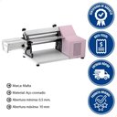 Ver imagem 2 de Cilindro Laminador Elétrico Malta 28 Cm com Cortador de Talharim Rosa 127v 3117004