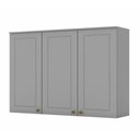 Ver imagem 2 de Cozinha Modulada Cooktop 4 Peças com Tampo Henn Americana Cinza