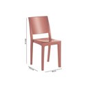 Ver imagem 2 de Cadeira de Cozinha Hydra UZ4002 Kit 4 Un Polipropileno Branco - Kappesberg