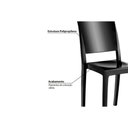 Ver imagem 4 de Cadeira de Cozinha Hydra UZ4002 Kit 4 Un Polipropileno Branco - Kappesberg