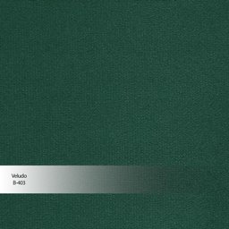 Sofá Cama Reclinável 2 Lugares Change Veludo Verde - Gran Belo - 5