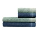 Ver imagem 1 de Toalha de Banho Zeus 5 Peças Azul/verde Atlântica