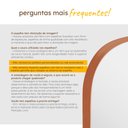 Ver mais imagens de Espelho Pinterest Orgânico Decorativo Grande 64x44cm Borda em Couro 3cm - Mod. Capela Caramelo