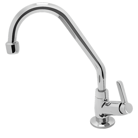 Torneira para Cozinha de Mesa com Bica Móvel C29 ABS Cromado - Bognar