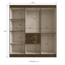 Ver imagem 4 de Guarda Roupa Casal 6 Portas 2 Gavetas Xangai Móveis Doripel