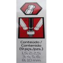 Ver imagem 3 de Jogo de Chave Allen Abaulada de 1,5 a 10 42kl/9m Gedore