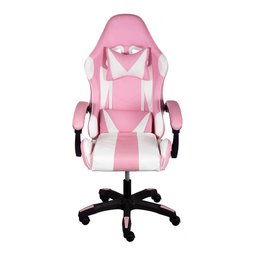Cadeira de Escritório Gamer Hawker Pu - Rosa Abra - 2