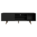 Ver imagem 7 de Rack para TV até 80 Polegadas 160cm com Pés Preto/Rustic Torino Madesa