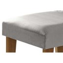 Ver mais imagens de Conjunto: Mesa Sala Jantar Imperatriz Tampo Madeirado C/ Vidro Reto 180x90 e 6 Cadeiras Amsterdã