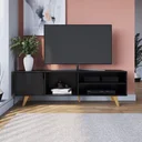 Ver imagem 2 de Rack para TV até 60 Polegadas 1 Porta 160cm Retrô Soul Yescasa