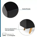 Ver imagem 4 de Rack para TV até 60 Polegadas 1 Porta 160cm Retrô Soul Yescasa