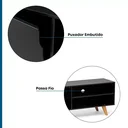 Ver imagem 5 de Rack para TV até 60 Polegadas 1 Porta 160cm Retrô Soul Yescasa