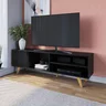 Rack para TV até 60 Polegadas 1 Porta 160cm Retrô Soul Yescasa - 9