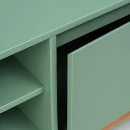 Rack para TV até 60 Polegadas 180cm 2 Portas Retrô Bento Yescasa - 11