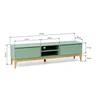 Rack para TV até 60 Polegadas 180cm 2 Portas Retrô Bento Yescasa - 2