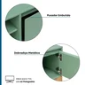 Rack para TV até 60 Polegadas 180cm 2 Portas Retrô Bento Yescasa - 4