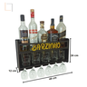 Barzinho De Parede Com Porta Taças Porta Copos Gin Bebidas - 4