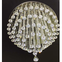 Ver imagem 3 de Linda Luminária de Cristal para Sala de Jantar com 60cm de Altura