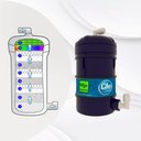 Ver mais imagens de Purificador de Água Gelada Alcalina Ionizada C/ Magnésio Mg+ 220v Vermelho