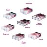 Colmeia Organizadora Gaveta Roupa Premium Para Sutiãs Camisetas 40x30x10cm Cor: Rosa - 3