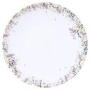 Ver imagem 1 de Jogo de Pratos Porcelana Tramontina Fogli Floral Mesa Posta 6 Pessoas Raso Fundo Sobremesa