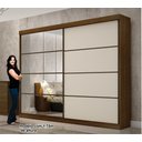 Ver imagem 2 de Guarda Roupa Casal 2 Portas 4 Gavetas Niteroi Leifer