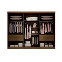 Ver imagem 4 de Guarda Roupa Casal 2 Portas 4 Gavetas Niteroi Leifer