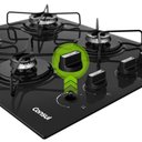 Ver imagem 3 de Cooktop 4 Bocas a Gás Consul com Grades Estáveis e Mesa de Vidro Cd060be