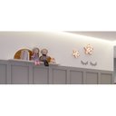 Ver imagem 2 de Quarto de Bebê Provençal Berço Capitonê Cômoda 4 Gavetas Guarda Roupa 4 Portas 4 Gavetas Prateleira