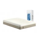 Ver imagem 1 de Colchão Queen Espuma Visco Gel a Vácuo de Ultra Night And Day Clean Bed In Box (158x198x25) -