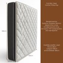 Ver imagem 2 de Colchão Casal 138x188x28 Confort Pillow Top D-28 com Molas Ensacadas - Sallar Home