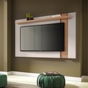 Ver imagem 1 de Painel Extensivel para TV 70 Polegadas Belfast Off-White Matte Freijo