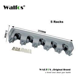 Organizador de Vassouras, Escova, Esfregões, Gancho Walfos, Organizador para Lavanderia 5 Pinos - 2