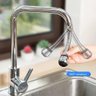 Bico Extensor Torneira Flexivel Alongador Arejador Prolongador Ponteira Turbo Flex Bica Agua Cozinha - 6