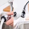 Bico Extensor Torneira Flexivel Alongador Arejador Prolongador Ponteira Turbo Flex Bica Agua Cozinha - 3
