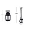 Bico Extensor Torneira Flexivel Alongador Arejador Prolongador Ponteira Turbo Flex Bica Agua Cozinha - 9