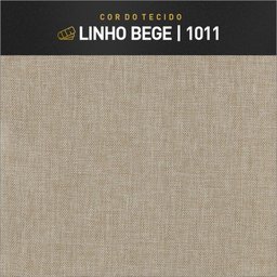 Puff Banqueta Fênix Baú Mesa Castellar Móbile Linho Bege - 5 Puff Banqueta Fênix Baú Mesa Castellar Móbile Linho Bege - 5