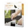 Veda Frestas Auto Adesivo Para Portas E Janelas 2mm Comfort Door 6 metros Preto - 8