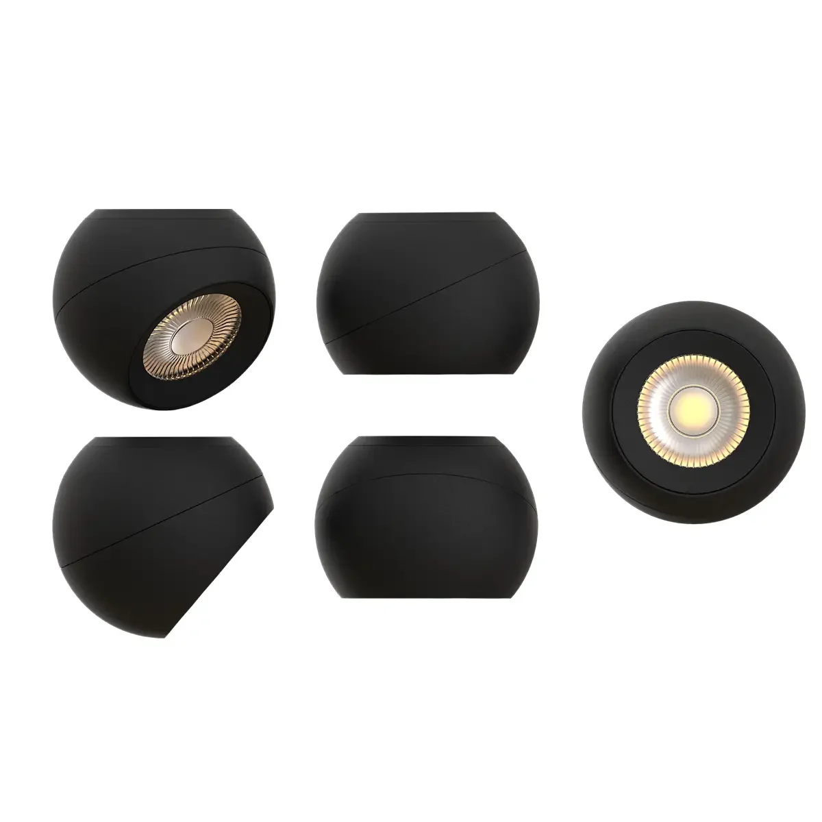 Ver imagem 3 de Spot Iris Sobrepor 7w Orbital 360º 3000k Preto Pix