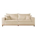 Ver imagem 7 de Sofá Matrix 02 Módulos de 100cm B25cm Meu Sofá Online A294 Linho Creme