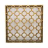 Caixa em Mdf com Tampa Trabalhada a Laser Orient Cru B 12x12cm - Decorss - 1