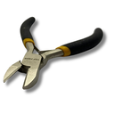 Ver imagem 5 de Alicate Mini Corte Diagonal 4,5" Mola Niquelado Aço Carbono Fio Arame Eletricista Cabo Emborrachado