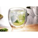 Ver imagem 2 de Conjunto 2 Copos de Café Chá de Parede Dupla 250ml Bugatti