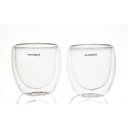 Ver imagem 1 de Conjunto 2 Copos de Café Chá de Parede Dupla 250ml Bugatti