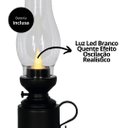 Ver imagem 6 de Jogo Lamparina Eletrônica Decorativa Vela LED Branco Quente 24cm e 18cm - Magizi