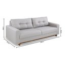Ver imagem 3 de Sofá 3 Lugares 184cm Capella Herval