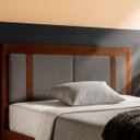 Ver imagem 6 de Painel Suspenso Cabeceira Dobrável Pietro para Cama Box Solteiro 90cm Boucle:bouclê Cinza Grafite