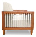 Ver imagem 6 de Poltrona Decorativa Bali Base de Madeira e Corda Náutica Linho Bege Bz Home Decor