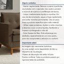 Ver mais imagens de Poltrona Decorativa com Pillow Top e Base em Madeira Zeus Marrom